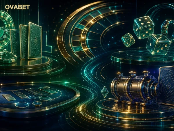 Antarmuka permainan online Ovabet